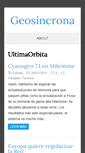 Mobile Screenshot of geosincrona.com