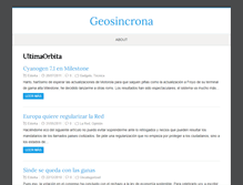 Tablet Screenshot of geosincrona.com